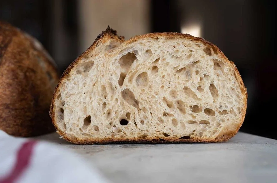 artisan bread crumb structure