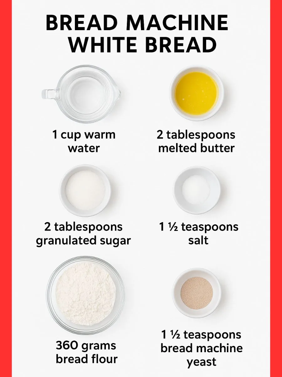 bread machine ingredient order