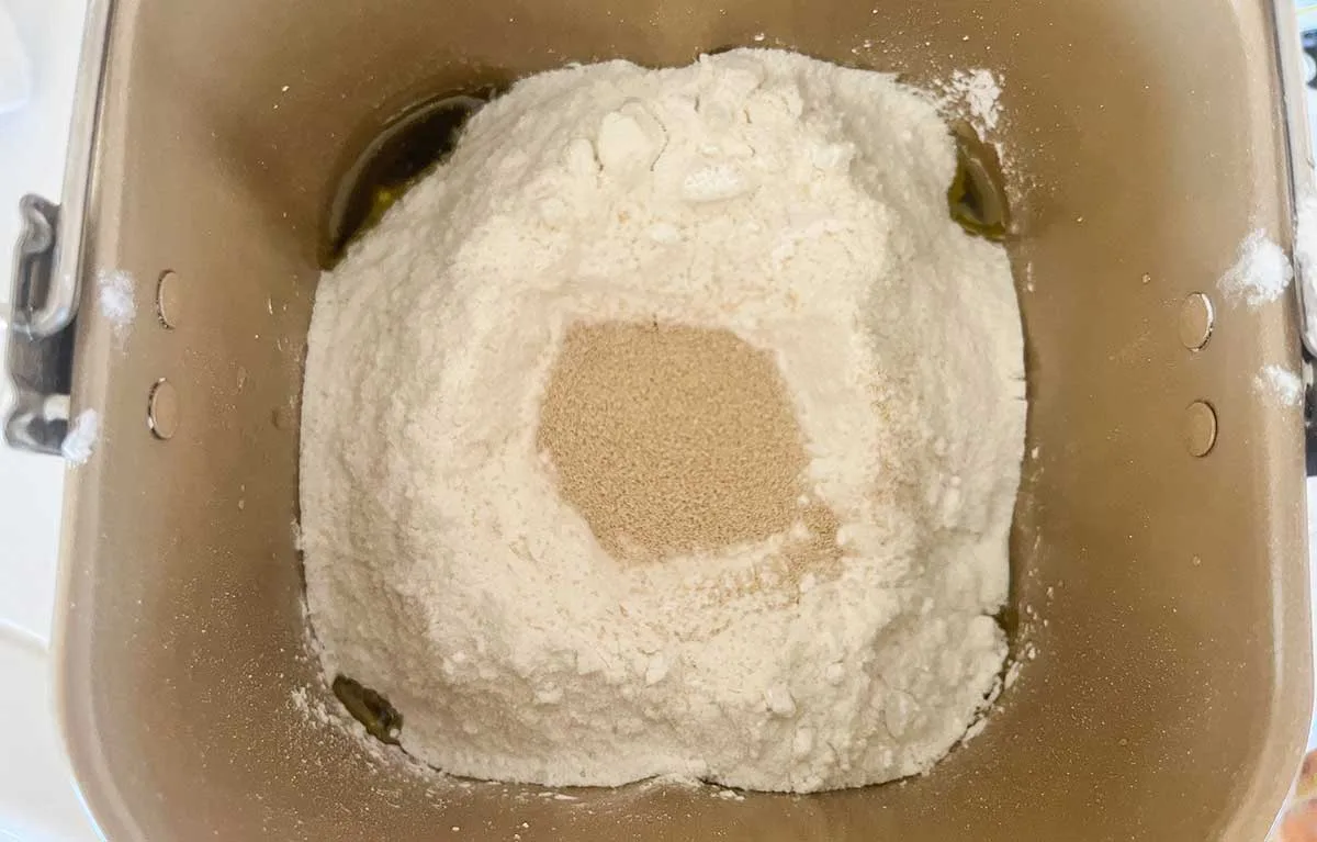 bread machine ingredient order