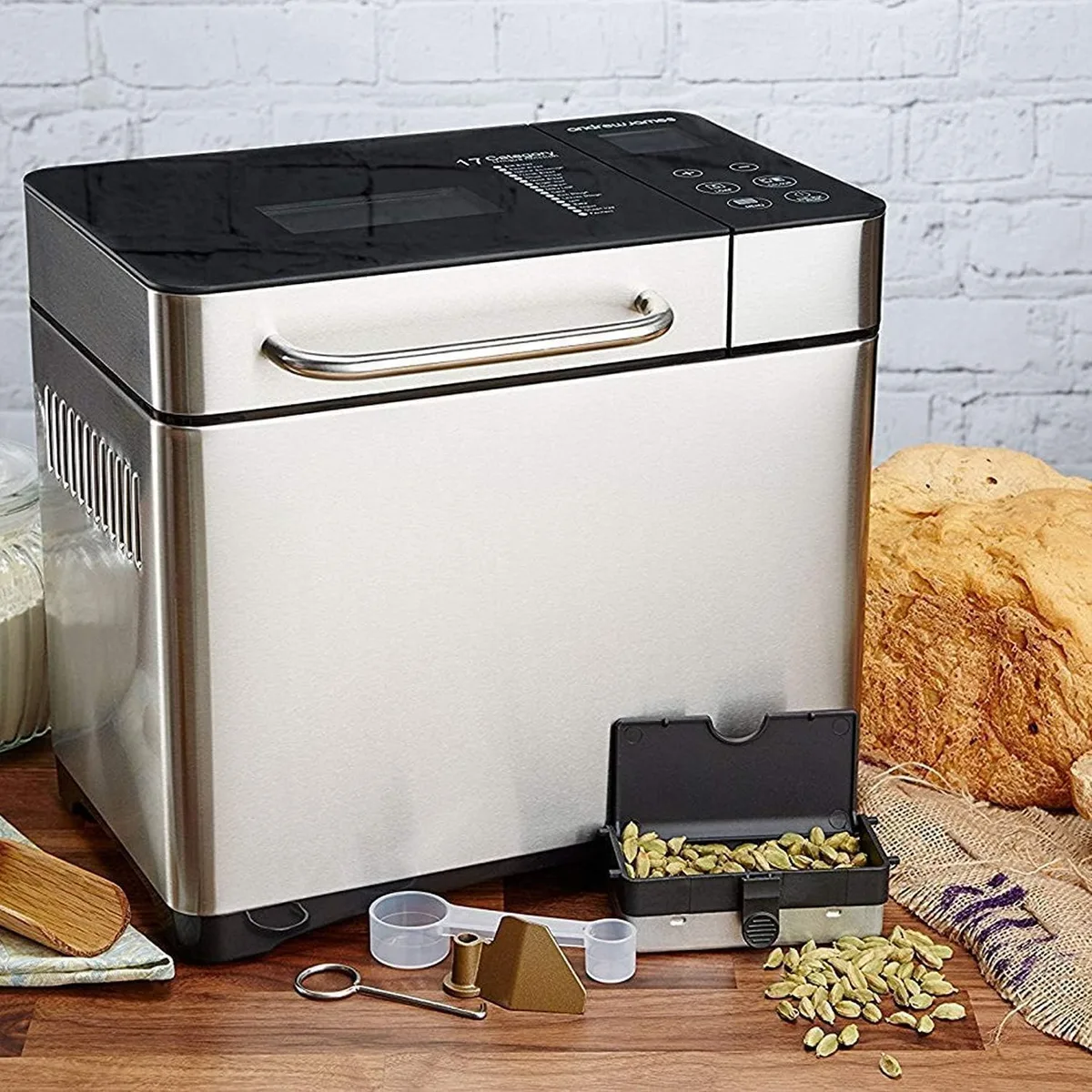 bread machine pan capacity