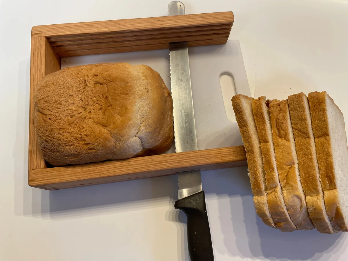 bread slicing guide alignment