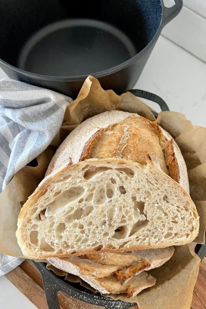 dutch oven sourdough bake