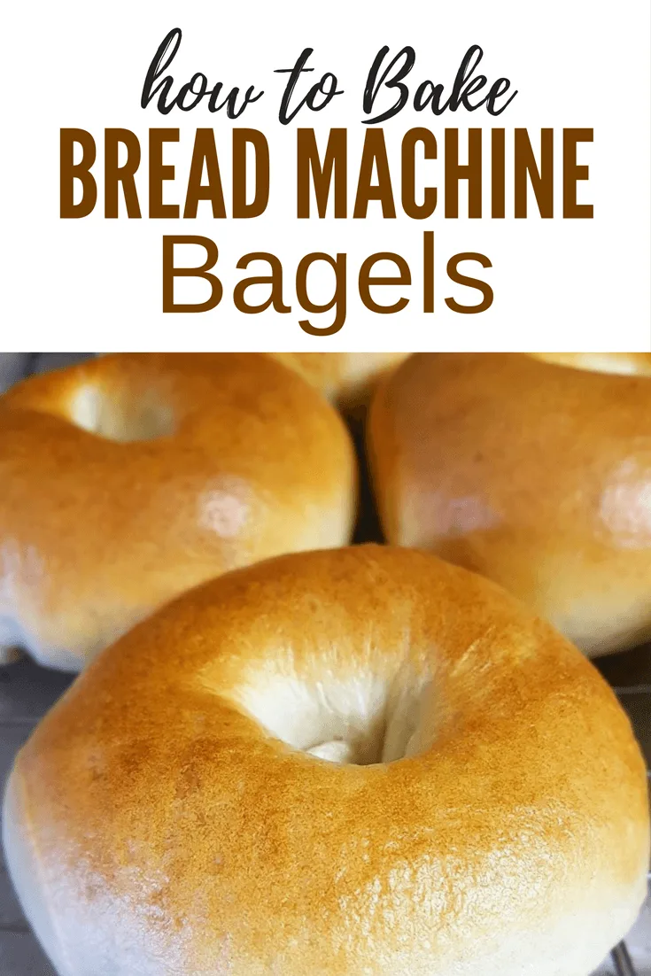 how to use a bread maker for bagel dough