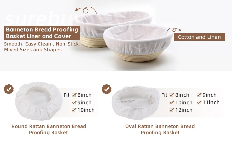 lined vs unlined banneton