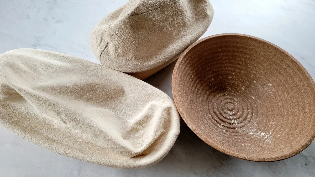mold on proofing basket