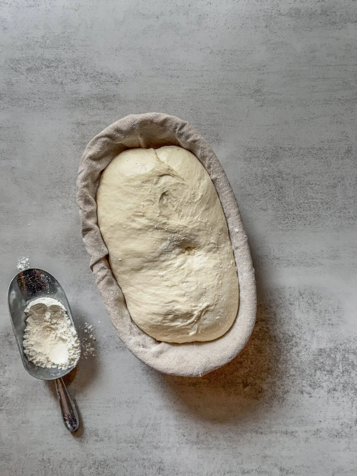 proofed dough finger test