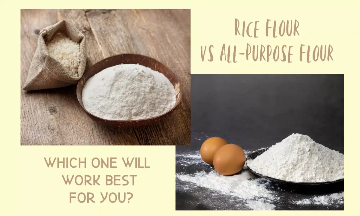 rice flour vs all-purpose flour