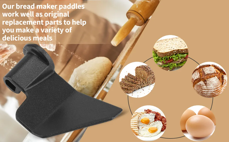 twin kneading paddles bread maker