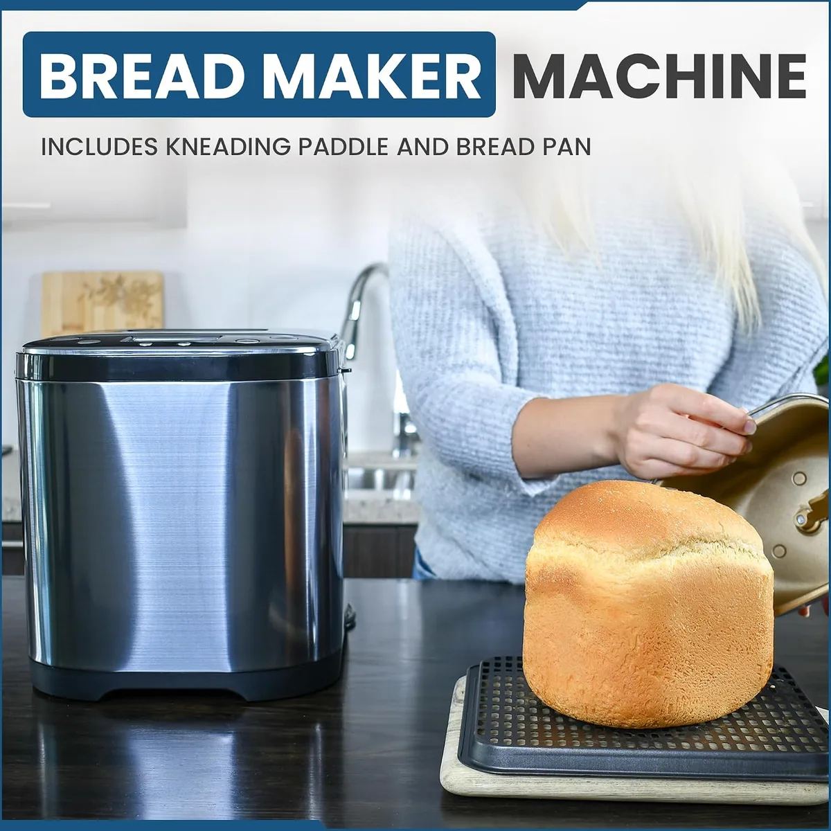 twin paddle bread pan