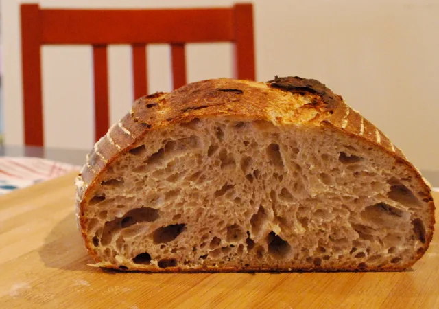uneven dough distribution