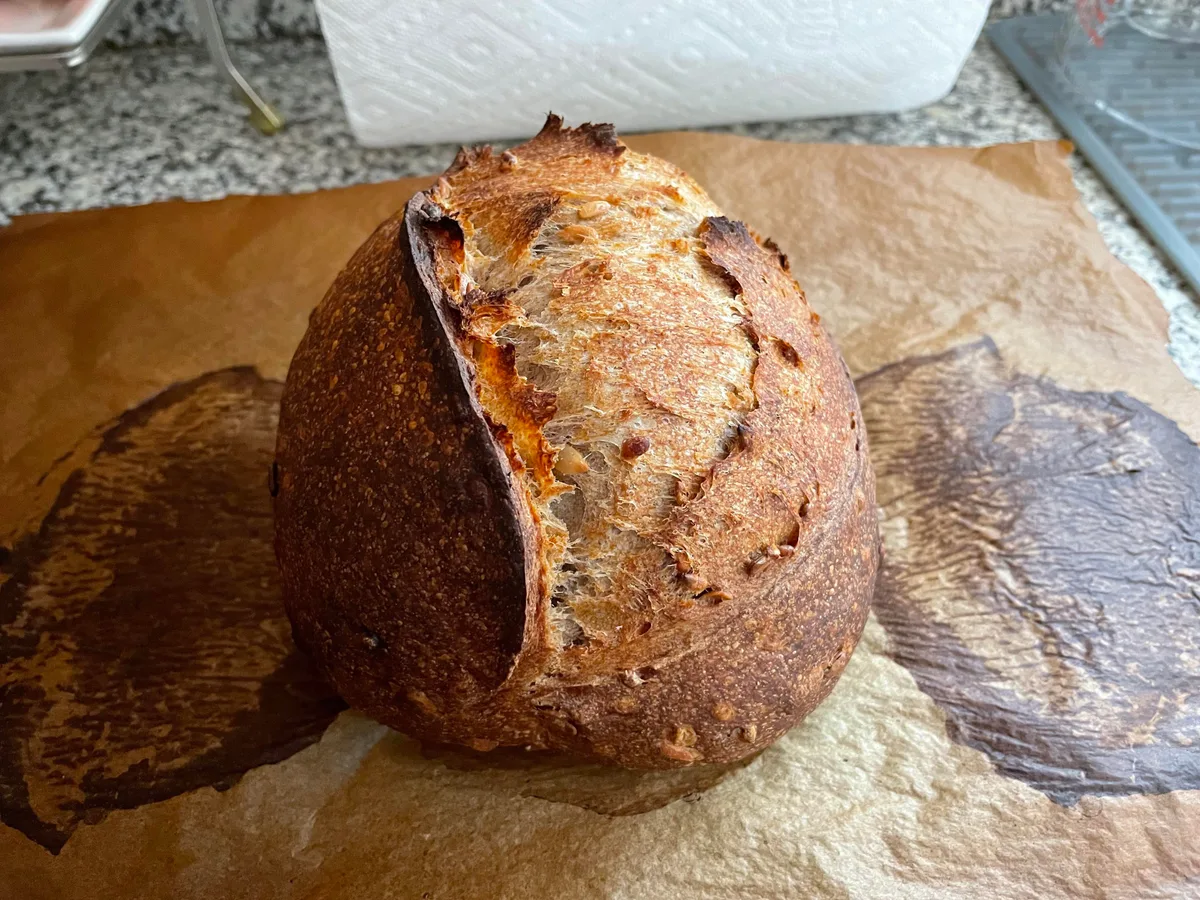 unmolding proofing basket