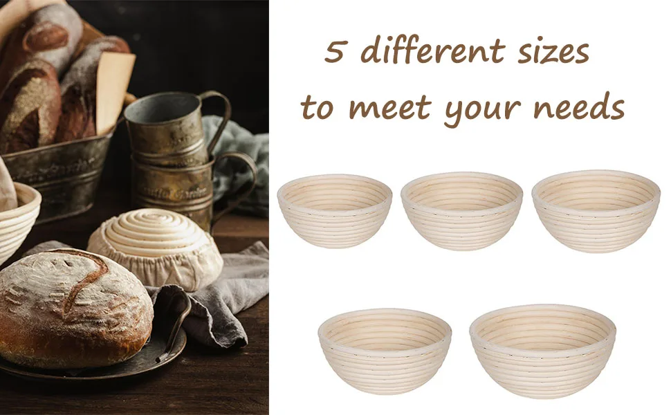 what size proofing basket for boule